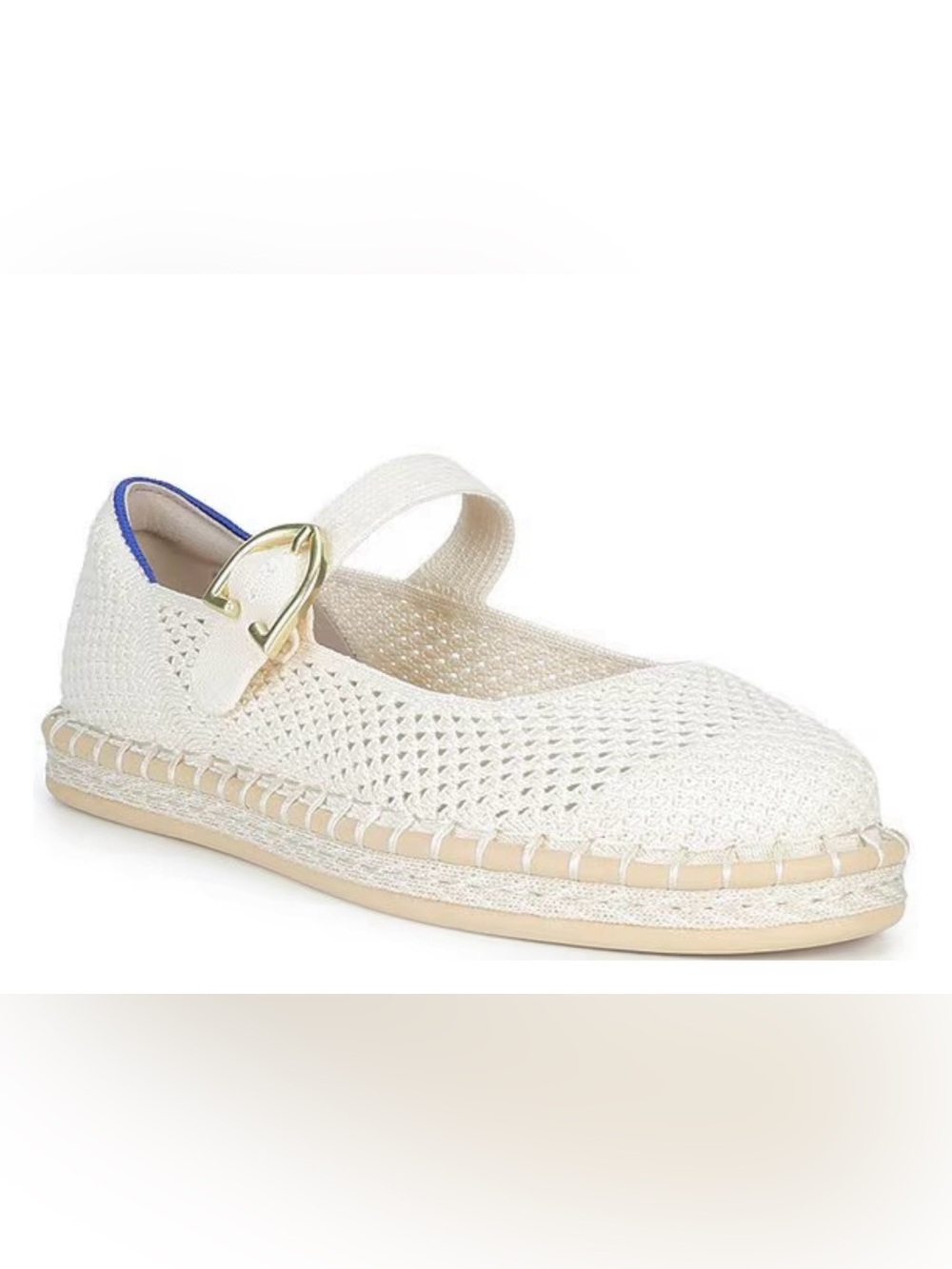 Rothy’s Jasmine Espadrille Mary-Jane Flat Size 7.5